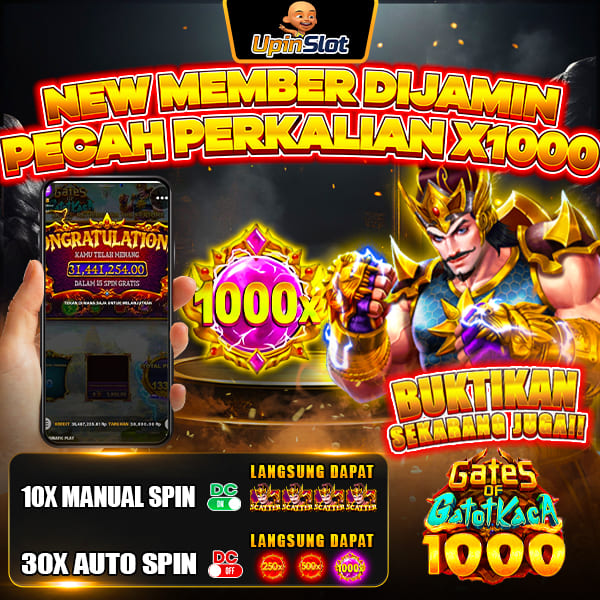 UPINSLOT: Link Slot Gacor Resmi Dapatkan X1000 Slot Zeus Olympus